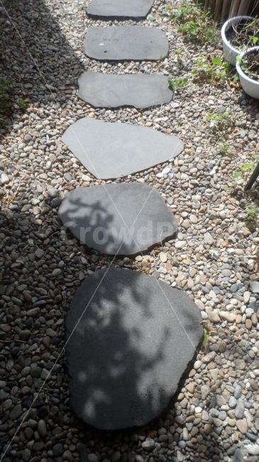 filter,rock,stepping stones,shadow,road