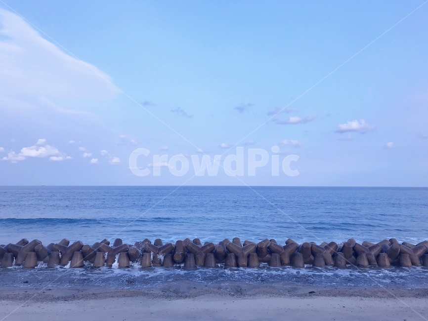 바다,하늘,풍경,힐링,구름,맑음,방파제,자연,풍경,nature,landscape,outdoors,옥외,sea,water,물,ocean,대양