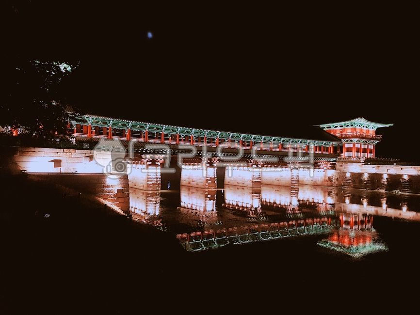 gyungju,nightview,Gyeongju night view,historic site,Gyeongju