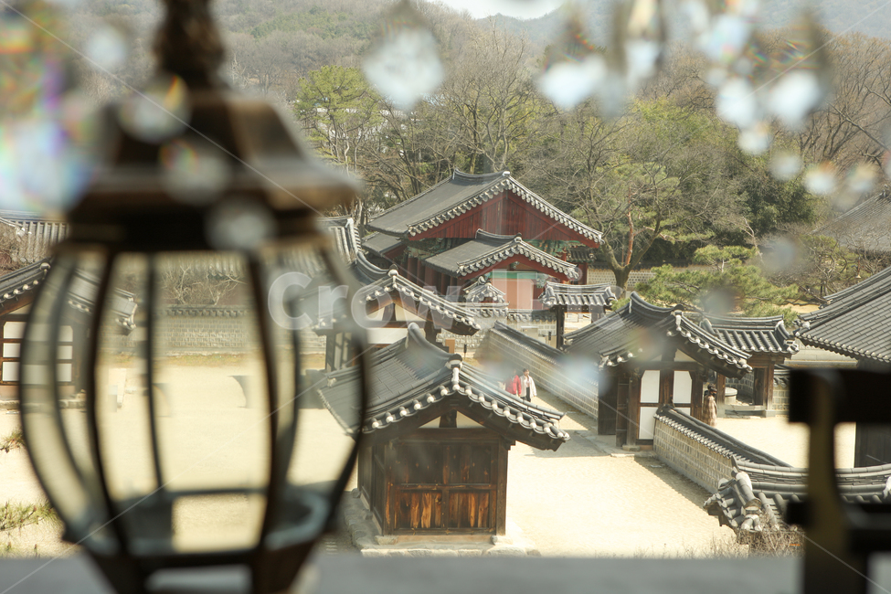 한옥,한옥마을,풍경,한복,한옥집,기와집,샹들리에