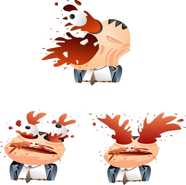 일러스트,벡터,캐릭터,엽기,코믹,개그,엽기캐릭터,코믹캐릭터,이모티콘,아이콘,그래픽,아트클립,클립아트,삽화,카툰,개성,만화,못난이,괴상,이상한,황당함,동작,행동,감정,느낌,표정,표현,기분,과장,인물,사람,성격,상황,대두,큰머리,아동,유아,어린이,개구쟁이,천진난만,그라데이션,회사원,남,남자,폭력,폭행,잔인,얻어맞음,스트레스,폭발,진상,혐오,쌍코피,눈알,고통,아픔,밤탱이,피,토함,중상,사망,호러,잔인함,공포,그래픽,일러스트레이션,graphic,illustration