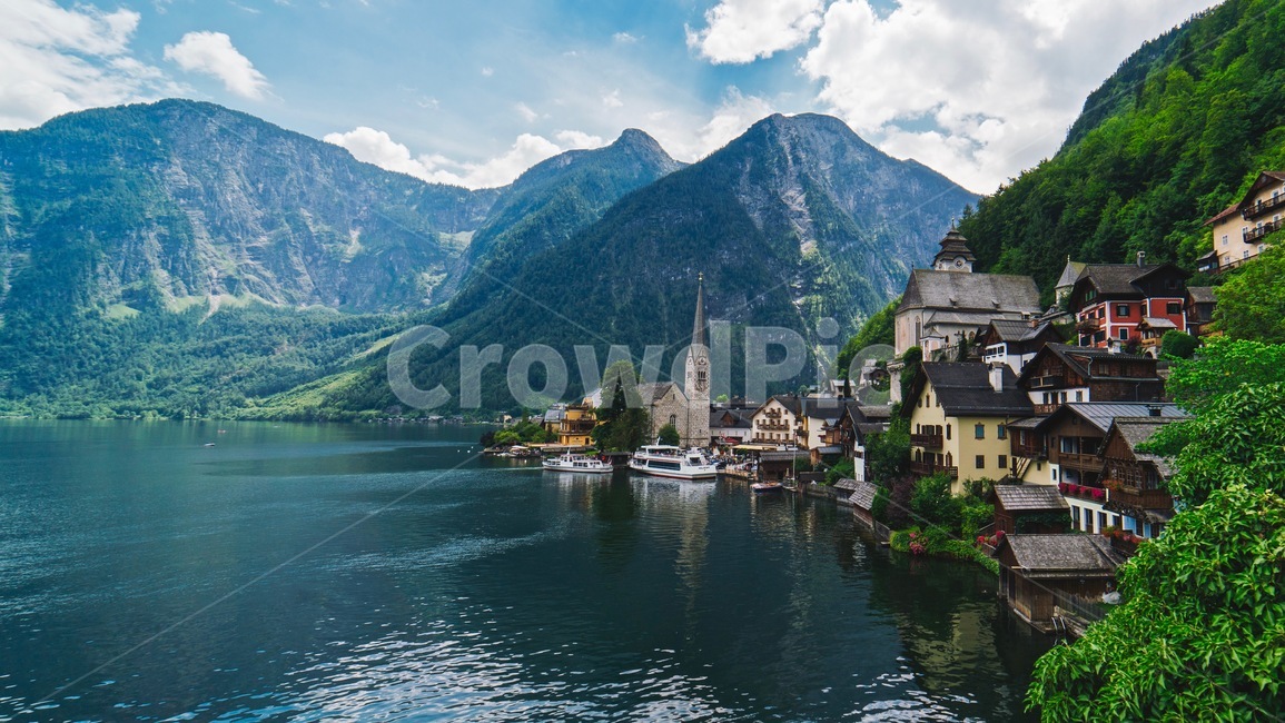 hallstatt,austria,오스트리아,할슈타트,water,물,자연,nature