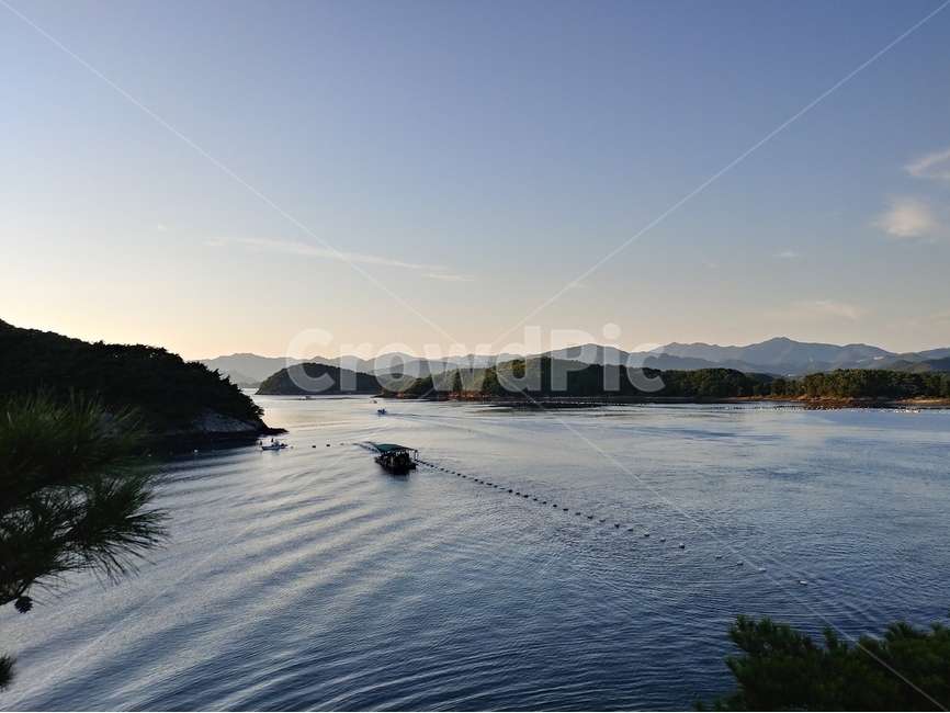 바다,남해바다,배,일몰,하늘,양식장,자연,풍경,nature,landscape,water,물,promontory,곶,outdoors,옥외