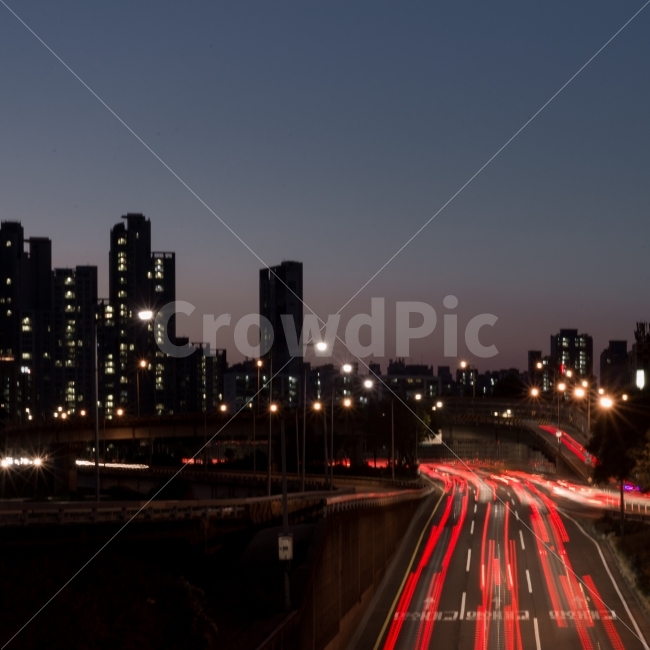 도시,서울,마포대교,장노출,저녁,노을,도시,풍경,city,landscape,교통,교통수단,traffic,transportation,야경,밤,nightscape,night,road,도로,freeway,고속 도로,highway,고속도로