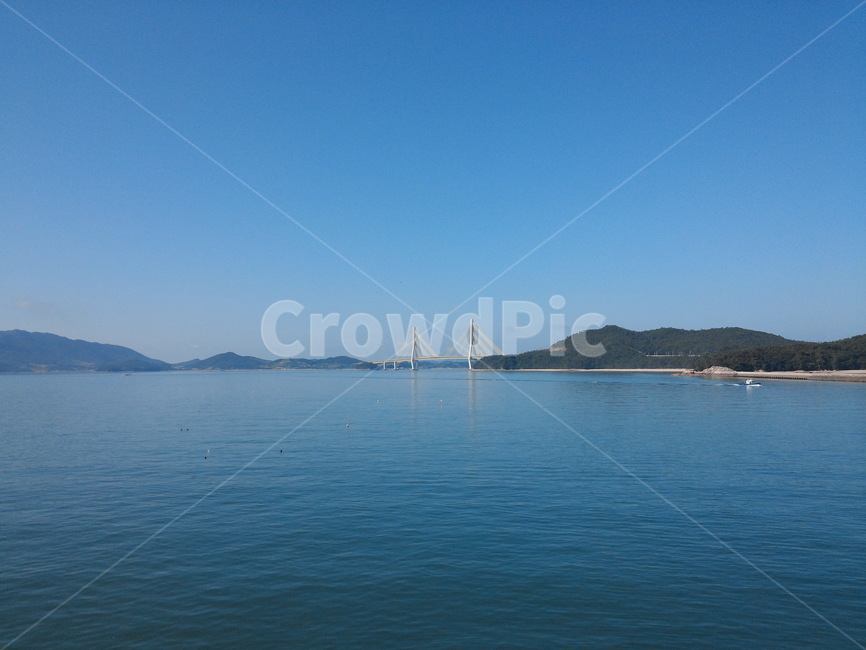 바다,풍경,배경,다리,섬,물안개,자연,풍경,nature,landscape,water,물,outdoors,옥외