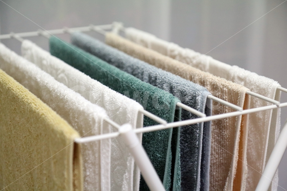 Towel,Wash,drying rack,daily,housework,housewife,life