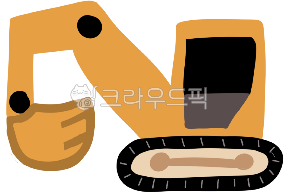 포크레인,포크레인일러스트,굴착기,굴착기일러스트,건설기계,건설장비,일하는자동차