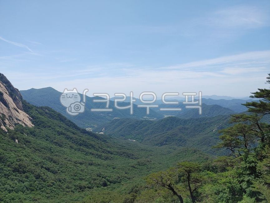 괴산희양산,희양산,백두대간희양산,산,하늘,백두대간,경치,전망