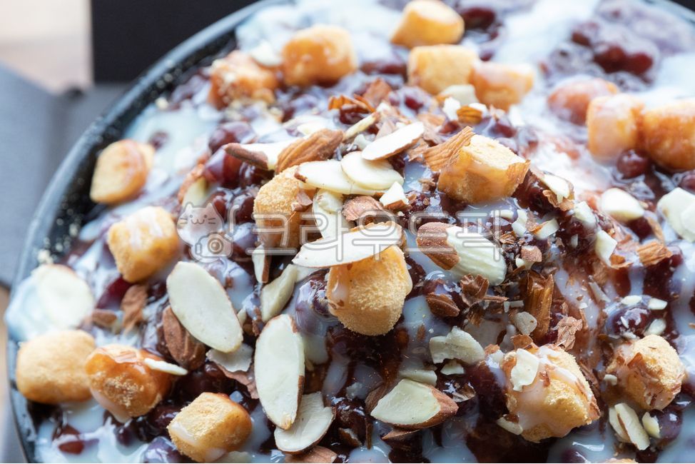 팥빙수, 여름, 팥, 카페, 디저트, 사진,이미지,일러스트,캘리그라피 - 사랑으로작가