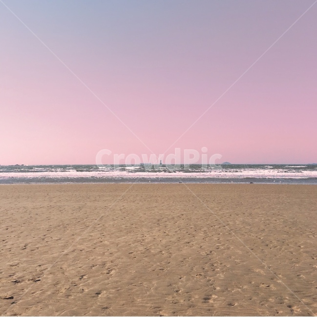 바다,지평선,등대,모래,태안,분홍,핑크,taean,sea,horizon,lighthouse,sand,pink,해변,바다,beach,sea,색깔,색상,색채,색감,color sense,color sensitivity,feeling of color