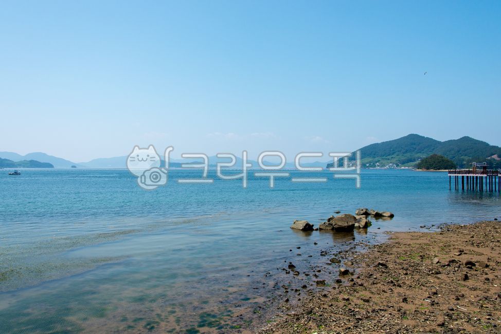 바닷가,해안가,바다,데크,전망대,섬,하늘,바위,돌,자연,옥외