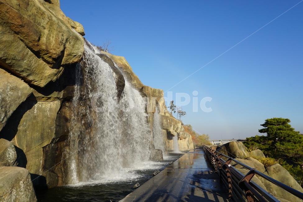 풍경,폭포,자연,무지개,하늘,자연,풍경,nature,landscape,river,강,outdoors,옥외,water,물