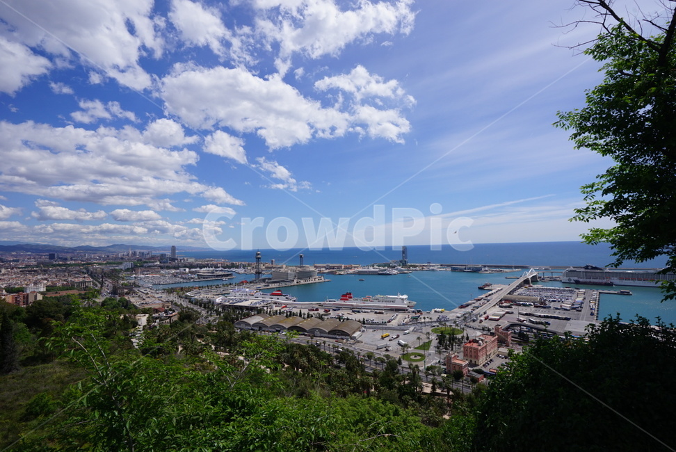 spain,barcelona,스페인,바르셀로나,풍경,바다,하늘,자연,경치,날씨,해외,외국,세계,foreign,oversea,world