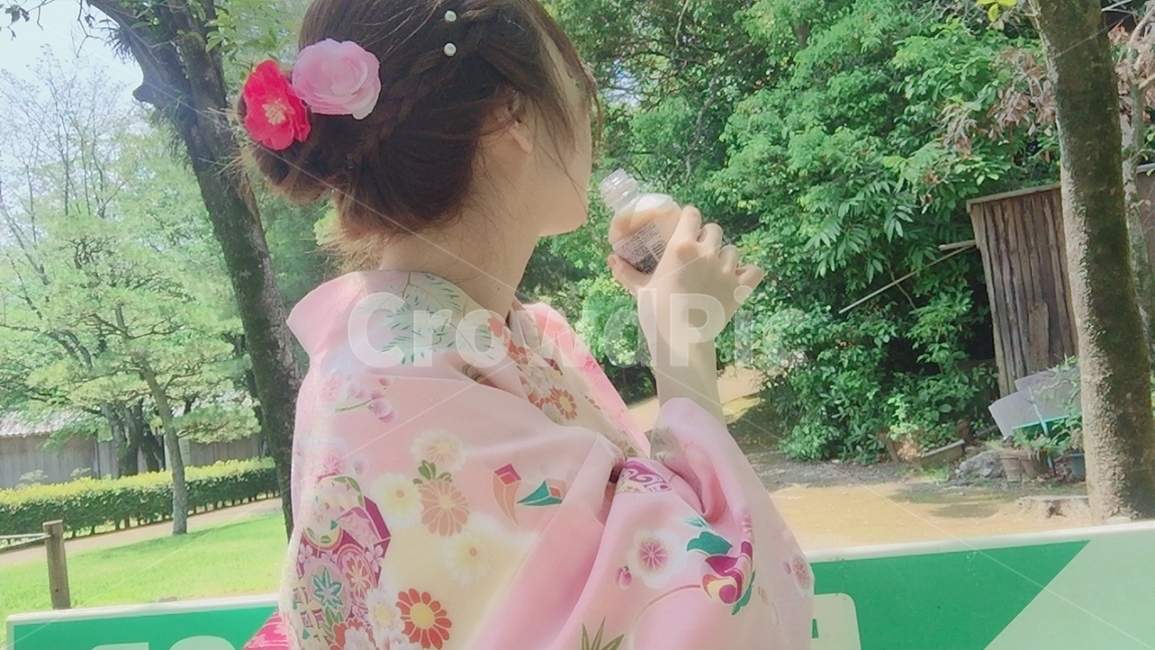 일본여행,음료수,자판기,기모노체험,한국인
