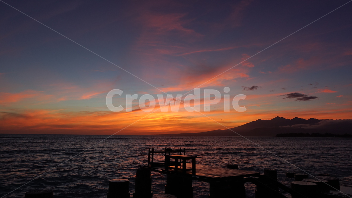 자연,바다,하늘,sea,nature,sky,ocean,sunset,일출,dan,선셋,light,orange,red,오렌지,빨강,태평양