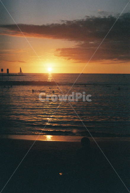 노을,자연,sunset,sunlight,햇빛,빛,nature,바다,water,sea,ocean,요트,인간,구름,하늘