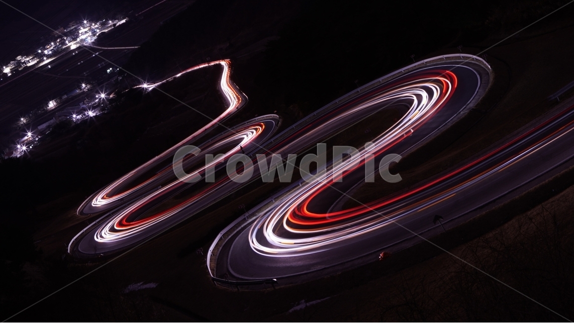 궤적,trails,빛,꼬불꼬불,지안재,커브,장노출,야경,밤,풍경,nightscape,night,landscape,교통,교통수단,traffic,transportation,light