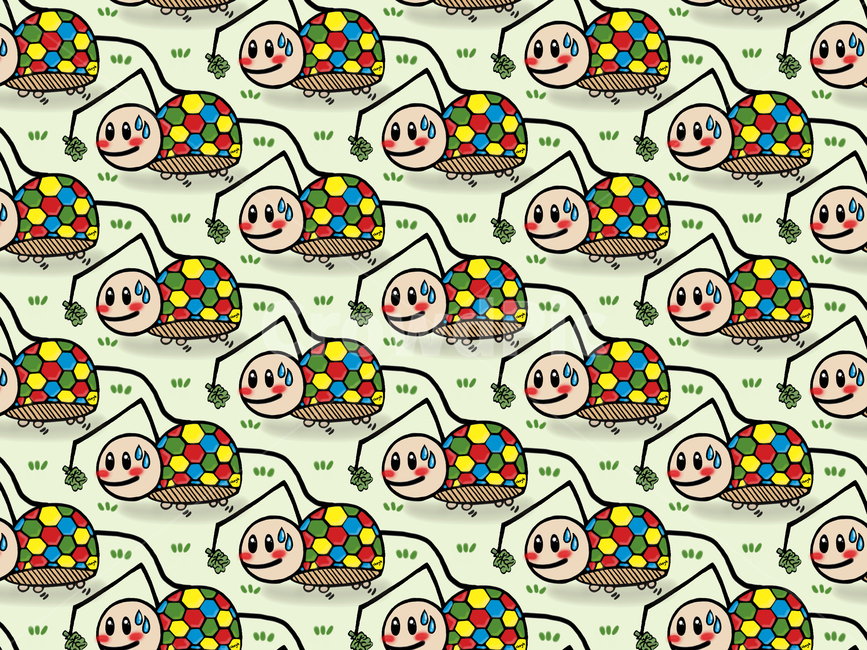 벌레,무당벌레,거북이,패턴,배경화면,캐릭터,character,bugs,turtle,backgroud,cute,art,그래픽,일러스트레이션,graphic,illustration