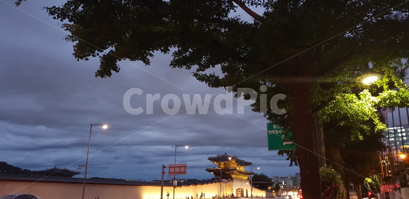 광화문,저녁광화문,한국전통,고궁,서울광화문