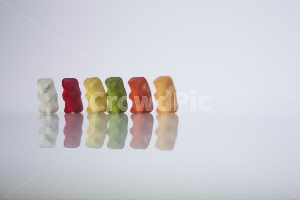 젤리,곰,jelly,white,간식,감성,백경,반사,거울,연출,컨셉,콘셉,direction,concept