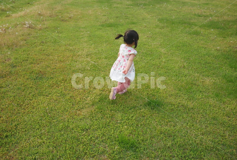 잔디,잔디밭,뛰노는아이,어린아이,아이,사람,인물,인간,human,person,어린이,어린아이,child,children,kid