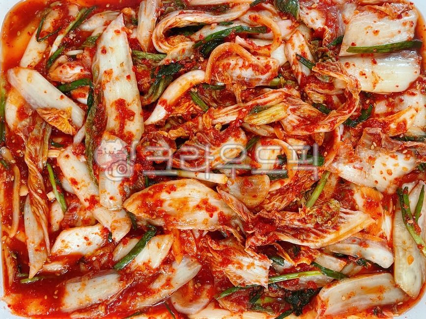 겉절이,겉절이김치,김치,배추김치,배추,야채,채소,음식,요리,식재료,고춧가루,고추가루,food