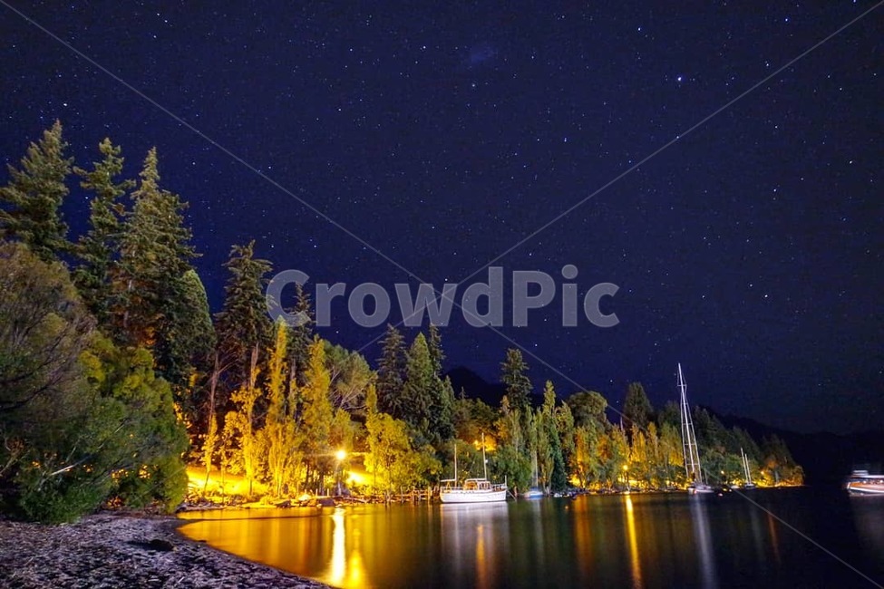 자연,nature,퀸스타운,밤,별,star,queenstown,lake,night,park
