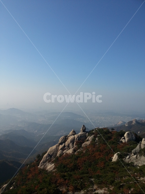 북한산,날씨좋음,배경,서울,등산