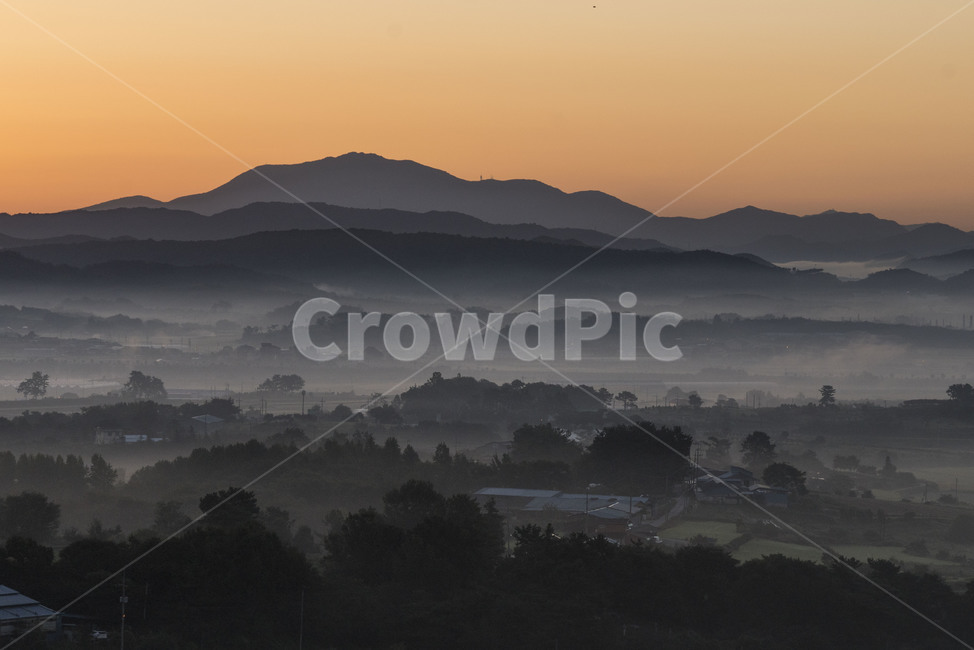 풍경,일출,여명,안개,밀재,자연,풍경,nature,landscape,outdoors,옥외,mountain range,산맥,mountain,산