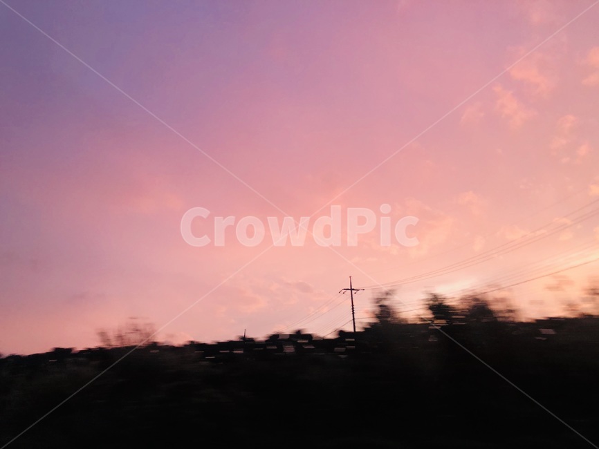 노을,자연,sunset,보라색하늘,하늘,풍경,nature,sky