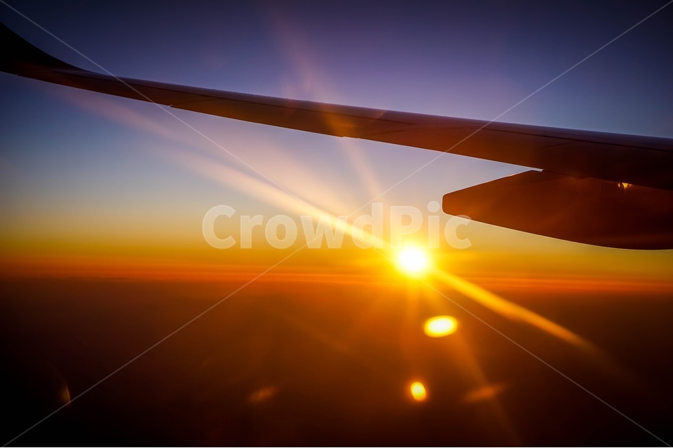 석양,노을,비행기,여행,햇살,여행,휴가,traveling,vacation,trip,교통,교통수단,traffic,transportation