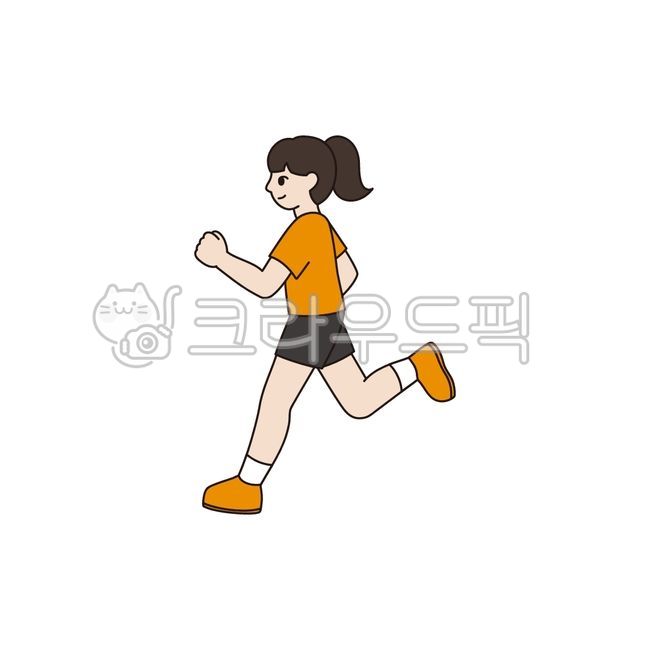 사람,운동,건강,다이어트,러닝,달리기,뛰기,활동,야외활동,여자,스포츠,일러스트