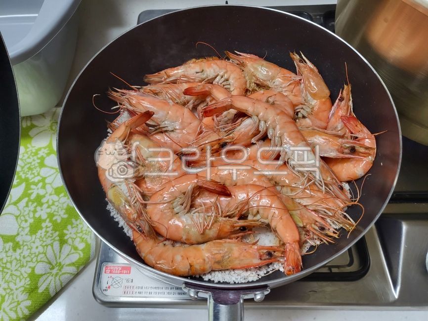 새우, 대하, 대하구이, 대하요리, 해물, 사진,이미지,일러스트,캘리그라피 - 호두링작가