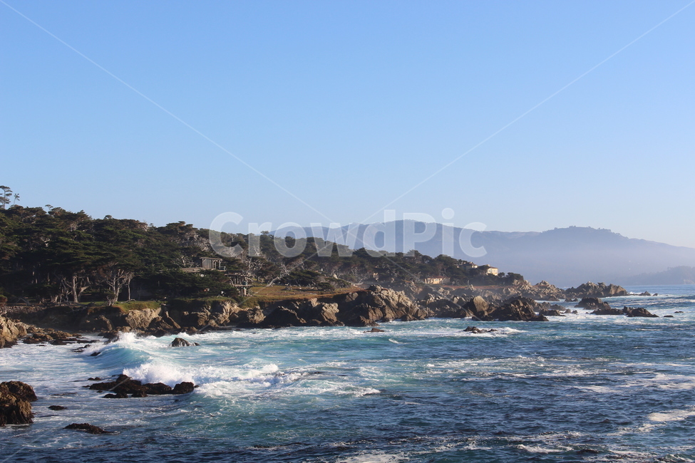 미국,바다,캘리포니아,하늘,구름,배경,파도,바위,자연,풍경,nature,landscape,해외,외국,세계,foreign,oversea,world,세계자연풍경,해외자연풍경,외국자연풍경,world nature landscape,promontory,곶