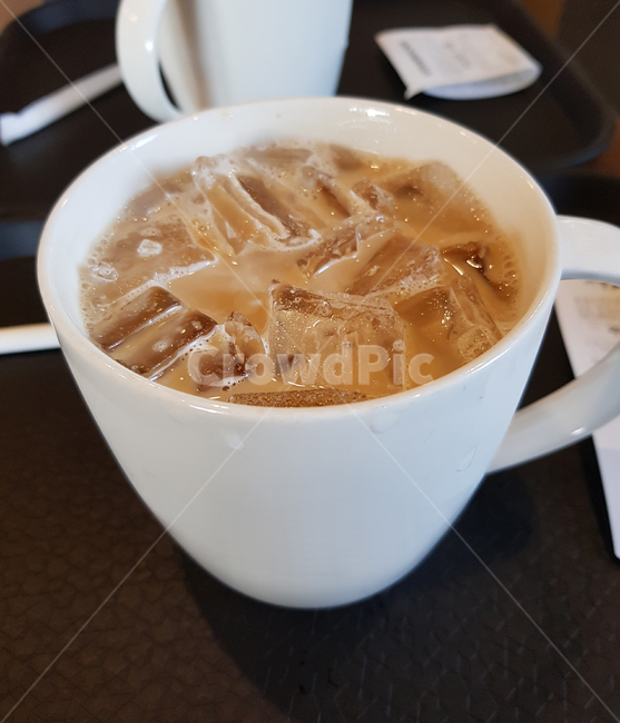 커피,아이스,얼음,냉커피,라떼,음료