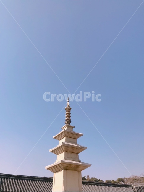 절,불국사,경주,하늘,석가탑,한국전통,한국문화,korean traditional,korean culture,조각상,동상,석상,조형물,statue,bronze statue,stone statue