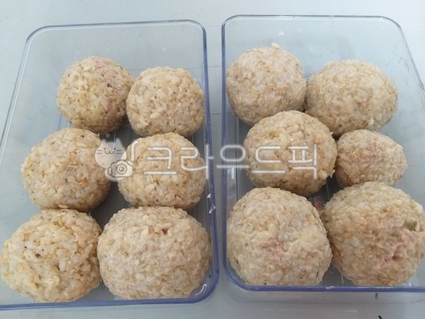 주먹밥,주먹밥만들기,구운밥,동그란밥,도시락