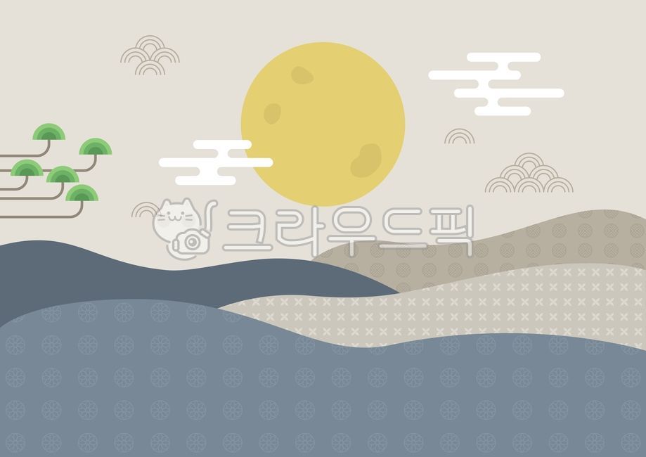 Thanksgiving,midautumnfestival,cloud,mountain,view,New Year,drawing,sight,new year,Full moon of the first lunar month,natural,backdrop,traditional pattern,korea,moon,traditional,background,Korean tradition,colorful,pine tree,sunrise,pattern,scenery,holida