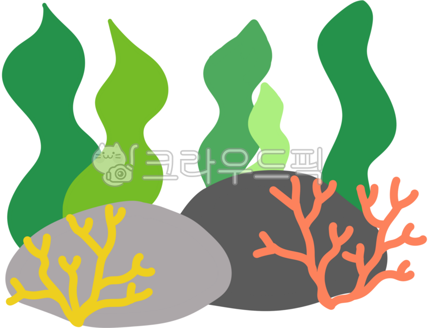해초,산호,바다미역,바다식물,바다요소,바다물풀,해저,바다해초류,바다속,바다해초,바다의날,illust