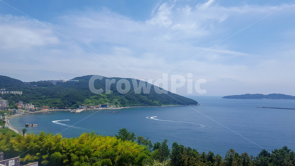 바다,산,하늘,구름,여름,자연,풍경,nature,landscape,해변,바다,beach,sea,land,땅,outdoors,옥외,shoreline,해안선,water,물,ocean,대양,coast,연안