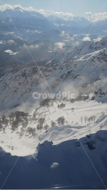 눈안개,산맥,설산,눈,겨울,mountain,mountainrange,산,snow,winter,자연,nature,풍경,외국,겨울,계절,winter,season