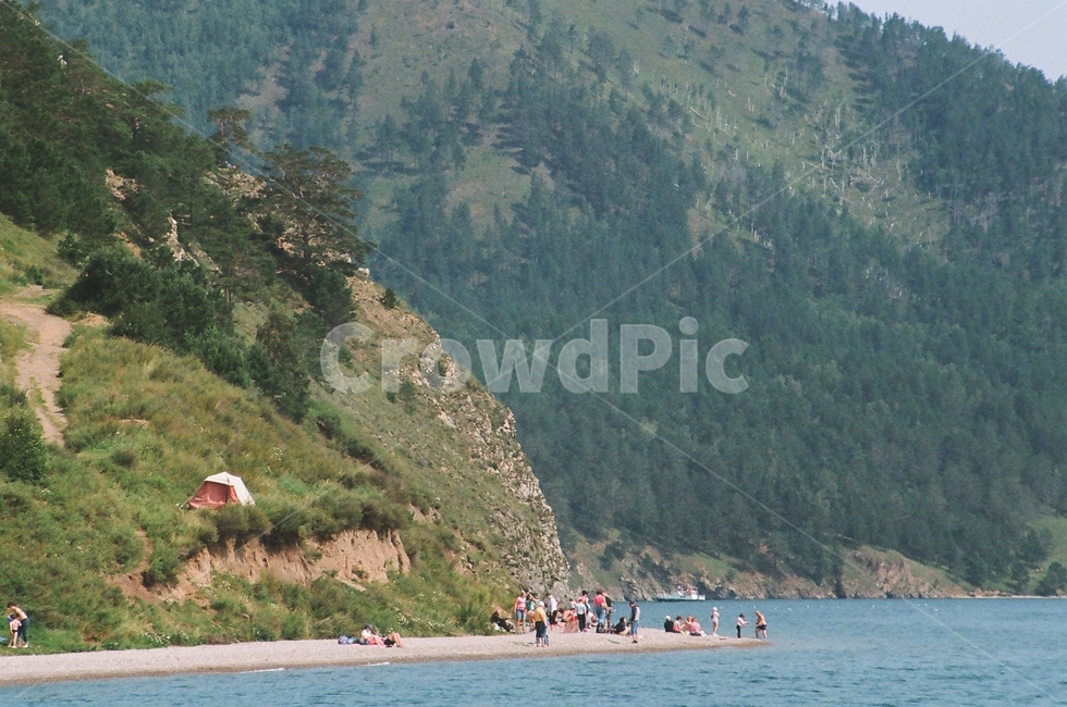 slope,경사,nature,자연,사람,person,인간,호수,바다,러시아,russia,lake,film,이르쿠츠크
