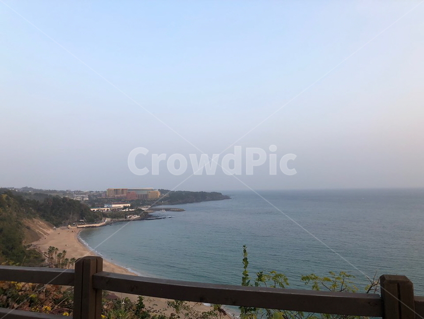 제주도,바다,해변,애월,하늘