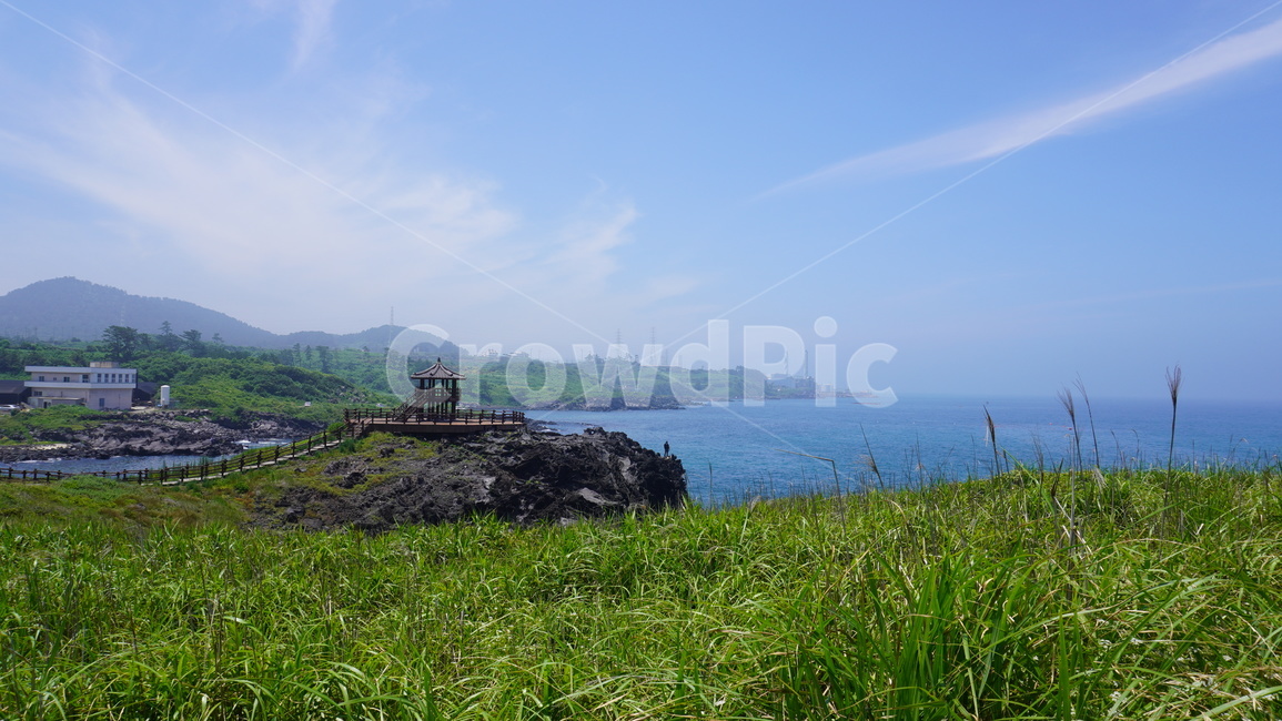 하늘,제주도,산,바다,풀,자연,자연,풍경,nature,landscape