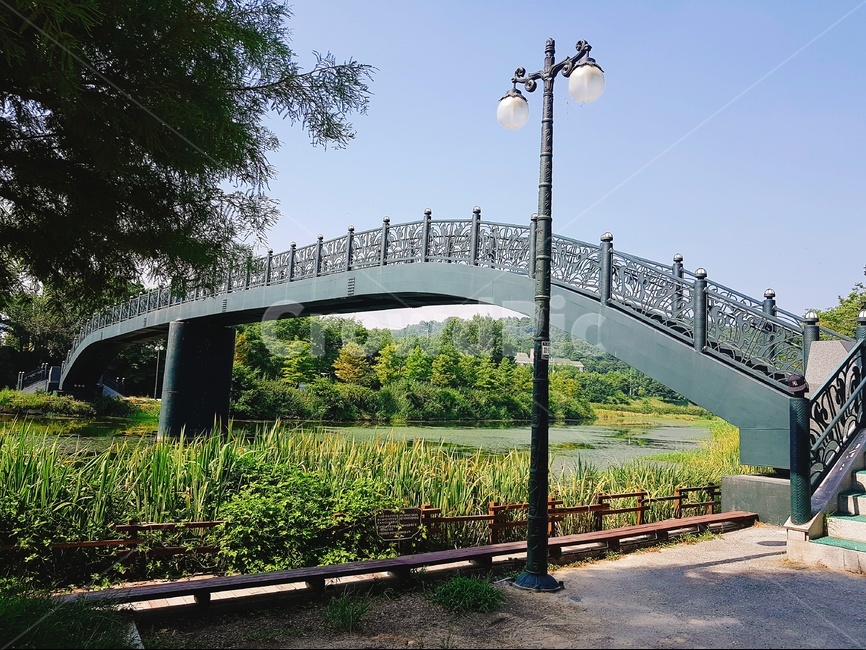 육교,다리,길,낮,풍경,자연,풍경,nature,landscape,bridge,building,건물,garden,정원,outdoors,옥외,arbour,정자