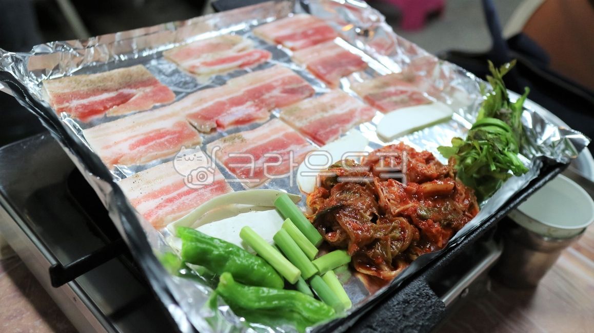 냉삼, 냉동삼겹살, 삼겹살, 옛날삼겹살, 대패삼겹살, 사진,이미지,일러스트,캘리그라피 - kimharu작가