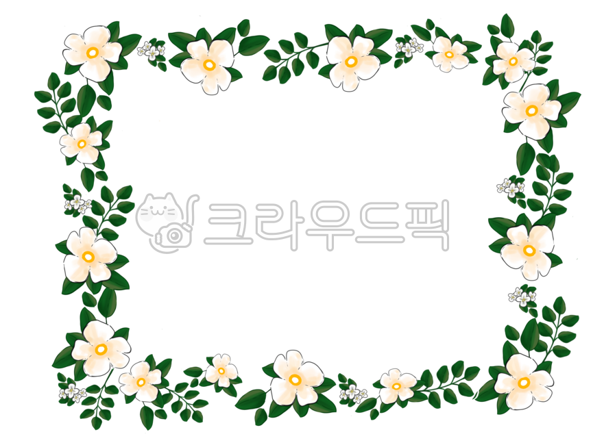 꽃,봄,테두리,배경,플라워,흰색,흰꽃,흰색꽃,나뭇잎,초록,잎사귀,작은,사각형