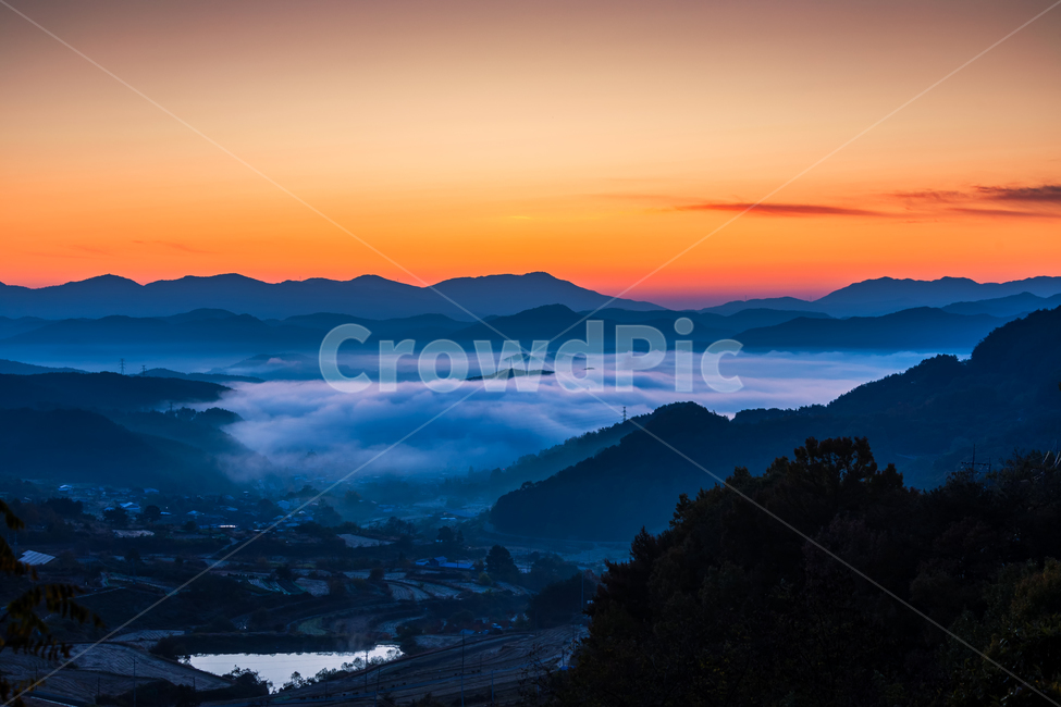운해,일출,여명,새벽,안개,자연,nature,landscape,자연,풍경,nature,landscape