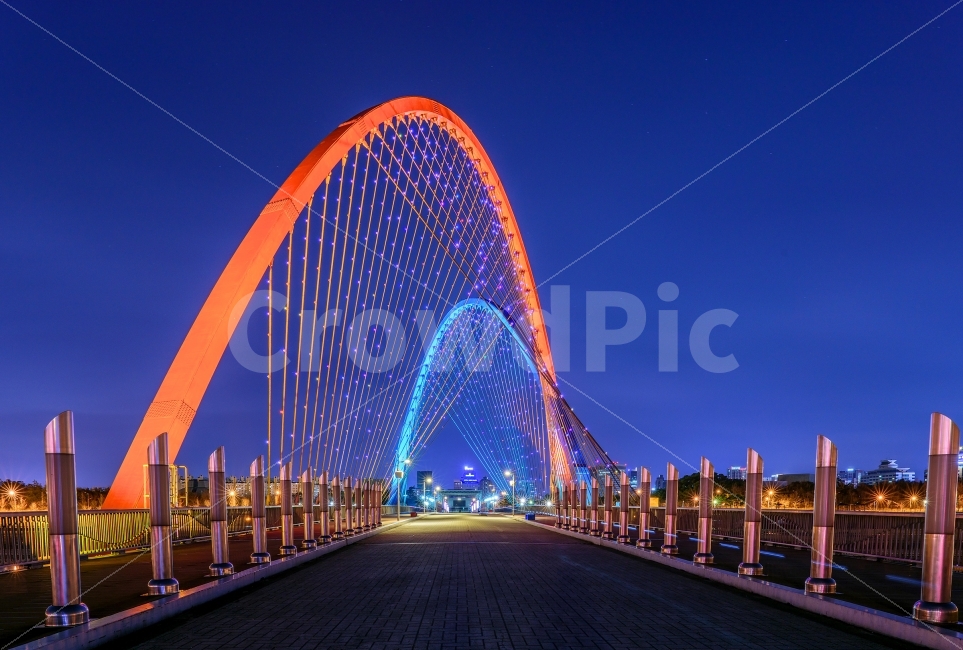 다리,다리야경,엑스포다리,야경,풍경,도시,풍경,city,landscape,야경,밤,nightscape,night,랜드마크,landmark,tourist attraction,색깔,색상,색채,색감,color sense,color sensitivity,feeling of color,bridge,building,건물,architecture,건축물