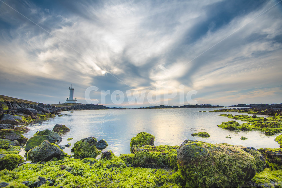 해변,바다,구름,일몰,반영,이끼,등대,푸른,푸르름,자연,풍경,nature,landscape,한국자연풍경,한국자연경관,korea nature landscape,해변,바다,beach,sea,등대,lighthouse,제주도,jeju,jeju island,plant,식물